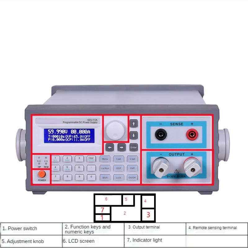Laboratory adjustable 30V 60V  - đánh giá và giá Switching Dc Power Supply 300V 1A